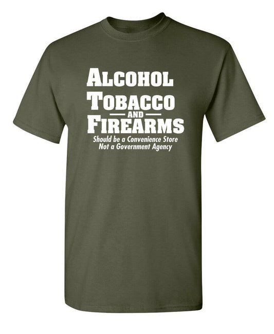 Alcohol, Tobacco and Firearms Should Be A Convenience