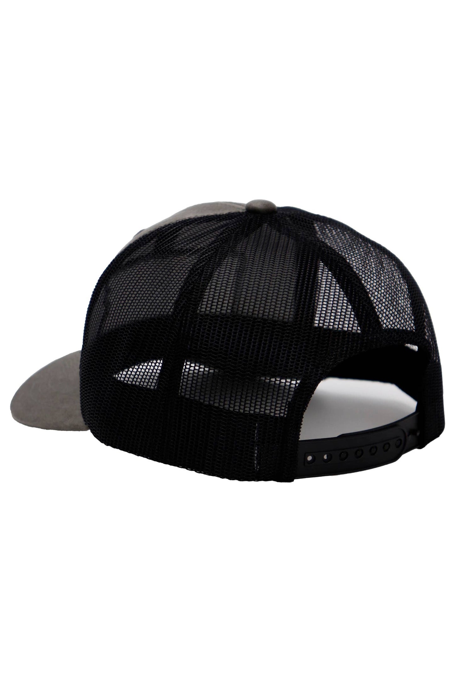 Rifle American Flag Oiled Faux Leather Trucker Hat