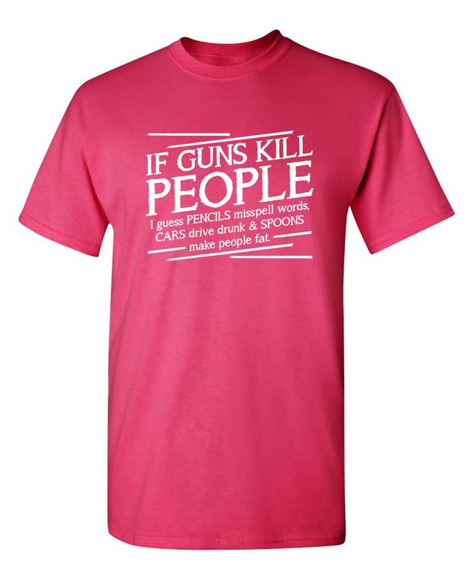 If Guns Kill People I Guess Pencils Misspell Words